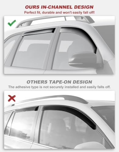 Rain Guards for Chevy Silverado (4 Count)