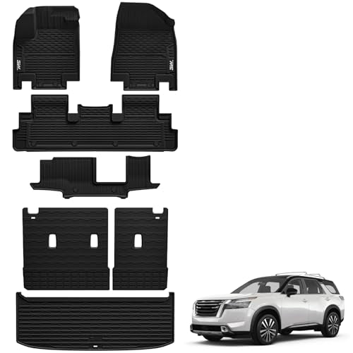 Floor Mat & Cargo Mat & Back Mat for Nissan Pathfinder 2022