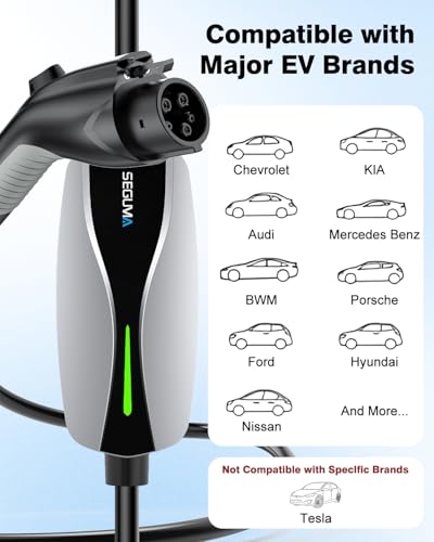 Level 1 2 EV Charger 16Amp Electric Car Charger for J1772 BEVs