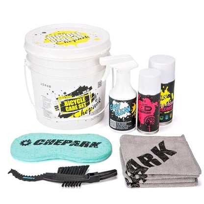 Cleaning Kit Bike Wash & Drivetrain Essentials Kit with bike clean