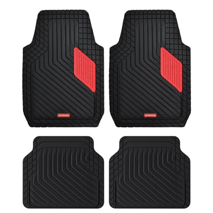 Heavy Duty PVC Car Floor Mats Full Set