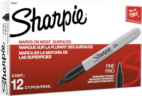 Permanent Markers (12 Count)