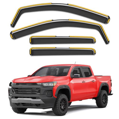 Window Visors Rain Guards for Chevy Colorado
