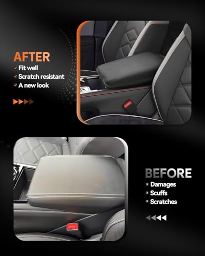 for Volkswagen Atlas 2024 2025 2026 Center Console Cover Armrest Box Cover for VW Atlas