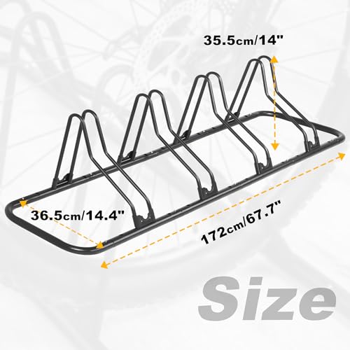 Bicycle Floor Parking Rack Stand