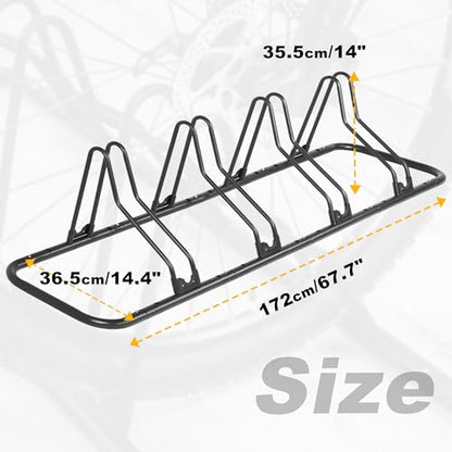 Bicycle Floor Parking Rack Stand