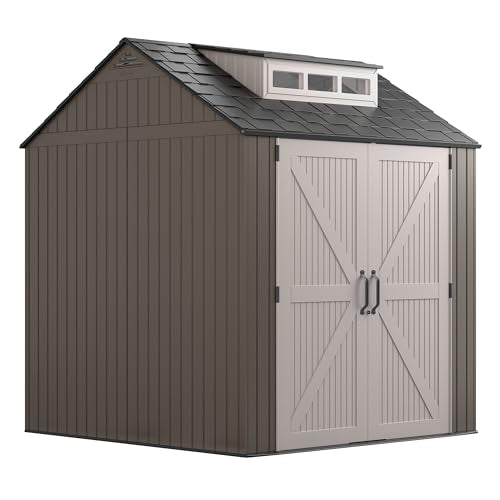 Large Resin Outdoor Storage Shed With Floor