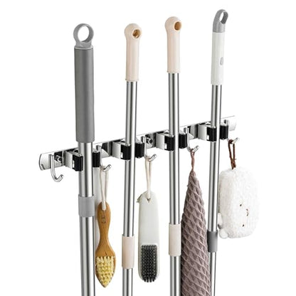 Broom Holder Wall Mount