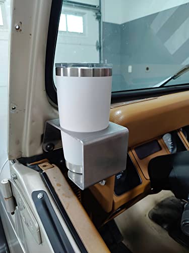 Flat Front Cup Holder for Jeep Wrangler YJ 1976 (2 Count)