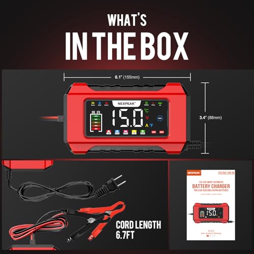 NC215 15 Amp Battery Charger