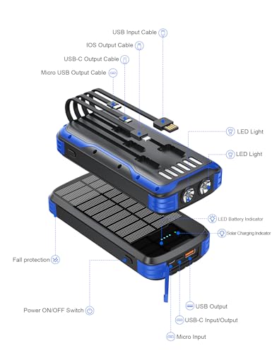 Solar Power Bank 40000mAh