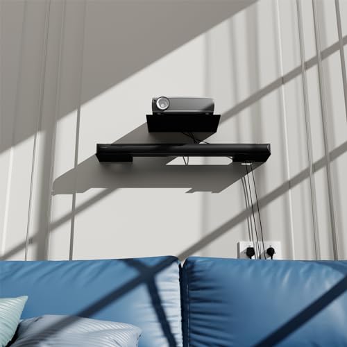 Floating Metal Wall Mount Shelf