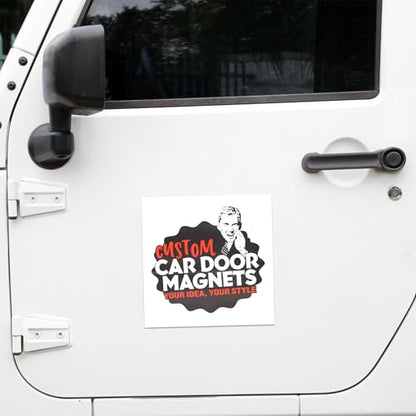 Custom Car Magnet Signs for Advertising and Promotion (2 Count)