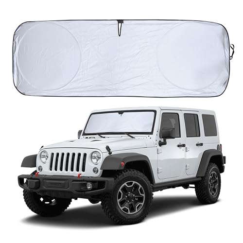 Jeep Windshield Sun Shade for Jeep Wrangler