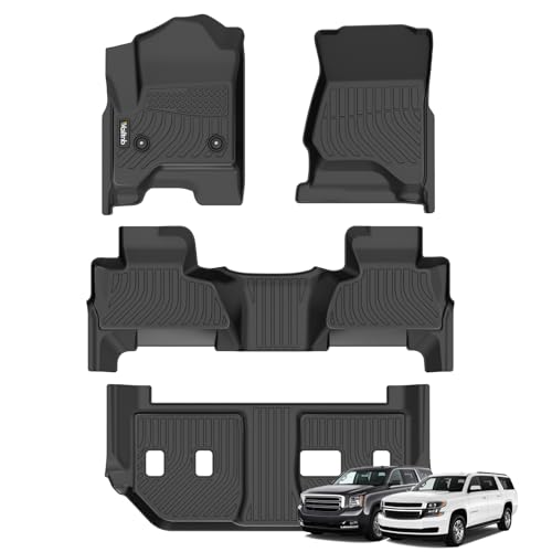 All Weather Floor Mats for Chevrolet Suburban & GMC Yukon XL 2015