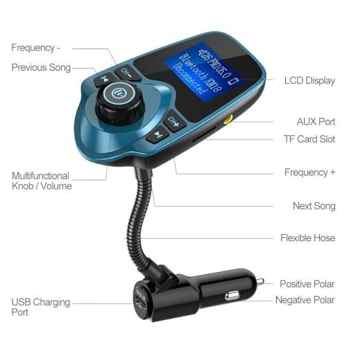 Bluetooth 5.4 Car Adapter