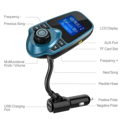 Bluetooth 5.4 Car Adapter