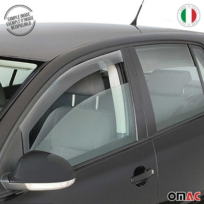 Window Visor Vent Rain Guard Deflector for Kia Sportage 2011