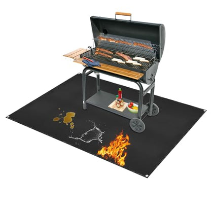 Under Grill Mat for Outdoor Grilling