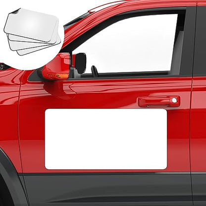 4 Pack Blank Car Door Magnet Sticker (2 Count)