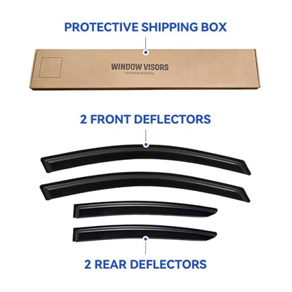 Window Visors Rain Guards for 2007