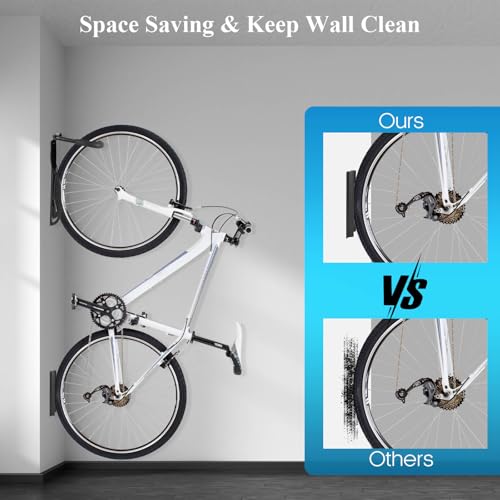 Garage Bike Rack Wall Mount (4 Pack)