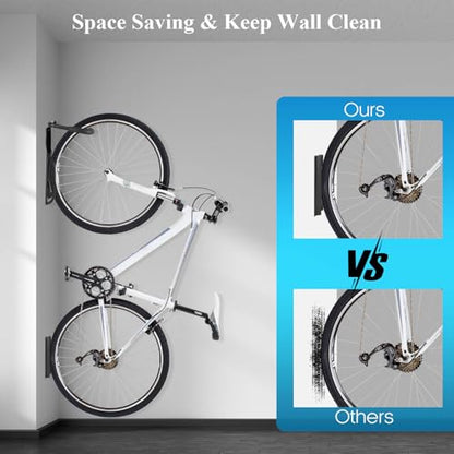 Garage Bike Rack Wall Mount (4 Pack)