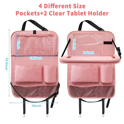 Car Backseat Organizer with Tray (2 Count)