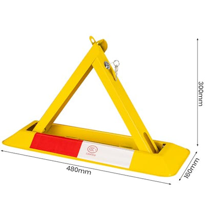 Foldable Parking Barrier