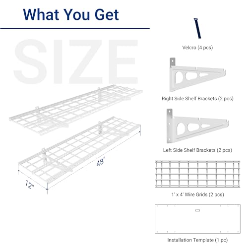 2 Pack 1x4ft 12 (2 Count)