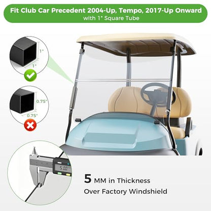 Golf Cart Windshield for Club Car Precedent