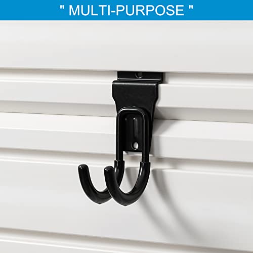 12Pack Slatwall Hooks Heavy Duty Slatwall Accessories Garage Small J Slatwall Hooks and Hangers