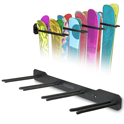 Wall Mounted Ski and Snowboard Storage Rack
