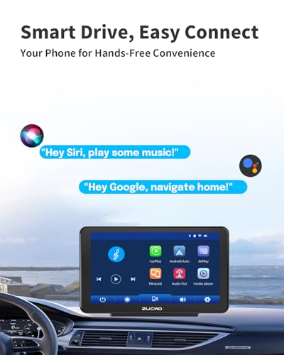7 Inch Wireless CarPlay Screen for Car