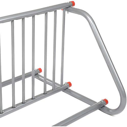 59-3/4"L Grid Bike Rack, Double Sided, 10-Bike Capacity