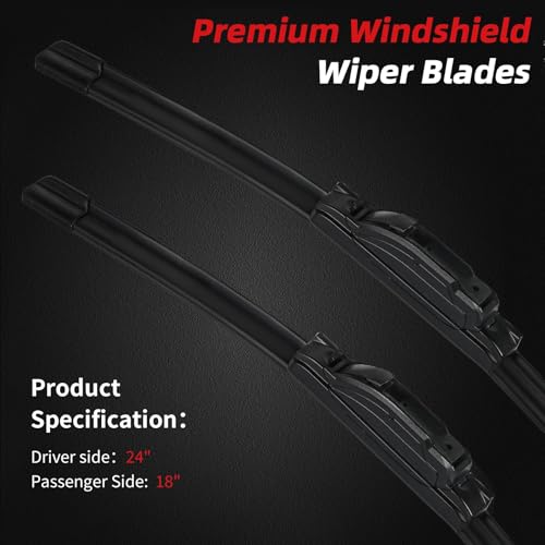 24"+18" Windshield Wiper Blades Replacement for Chevrolet Cruze 2011