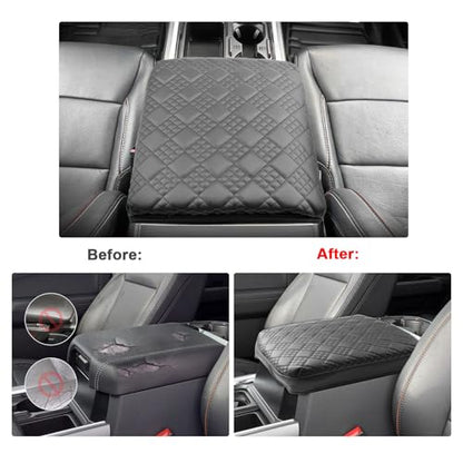 for 2023 2024 2025 2026 Ford F250 Super Duty Armrest Cover Pad for 2025 2026 Ford F250 Accessories 2025 2026 F250 Center Console Cover Middle Console Cover w
