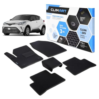 All Weather Car Floor Mats Compatible with Toyota C