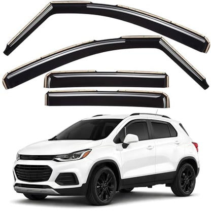 Window Deflectors Smoke Tinted In