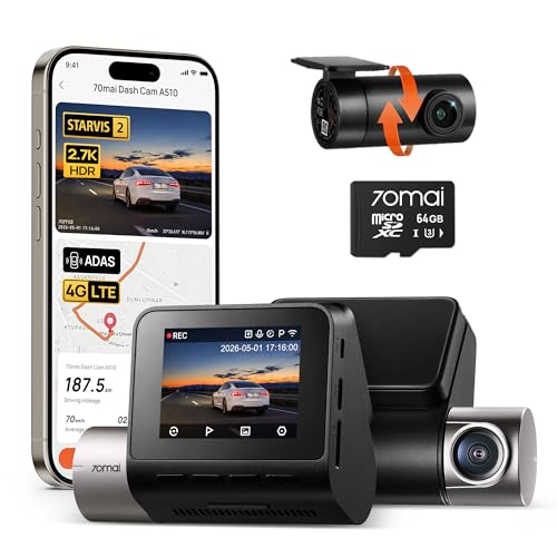 Dash Cam Front and Rear A510