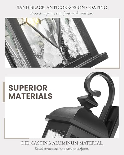 21" Large Exterior Wall Light Fixtures