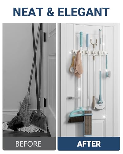Broom Holder Door Mount