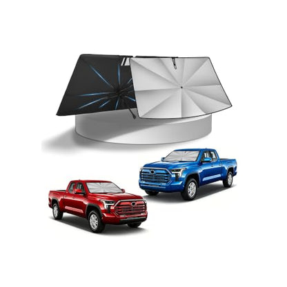 Ice Crystal Windshield Sun Shade Umbrella for 【F150 F