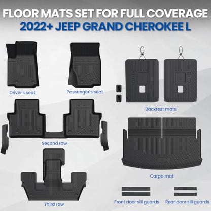 Floor Mats for Jeep Grand Cherokee L 2021