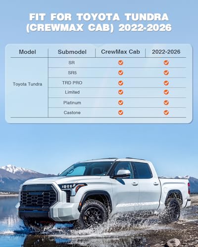 Floor Mats for Toyota Tundra 2022