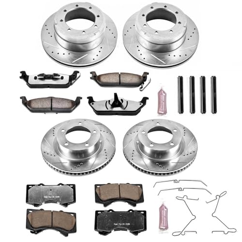 Z36 Truck & Tow Brake Pad & Rotor Kit Front & Rear K4117