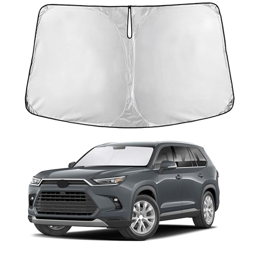 Windshield Sunshade Compatible for Toyota Highlander 2020