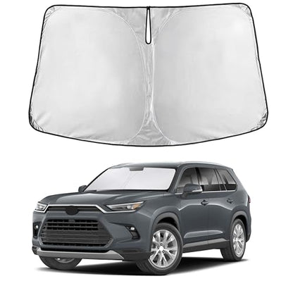 Windshield Sunshade Compatible for Toyota Highlander 2020