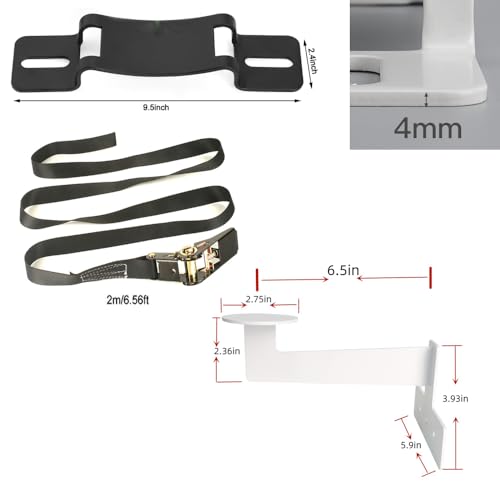 RV Propane Tank Cylinder Rack and Trailers Secure Exchange Propane Cylinder Mount for Campers