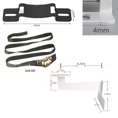 RV Propane Tank Cylinder Rack and Trailers Secure Exchange Propane Cylinder Mount for Campers